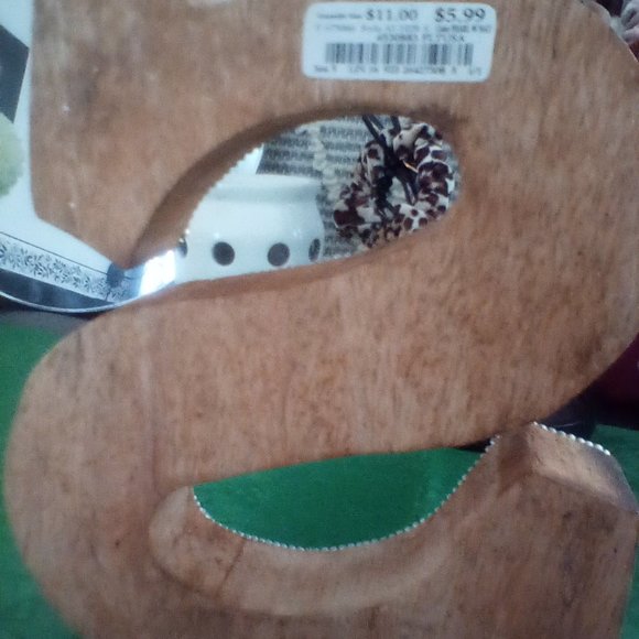 Pearl Covered Letter "S" - Picture 3 of 4